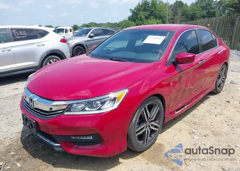 2016 Honda Accord Sport from USA, damaged, VIN 1HGCR2F52GA200532